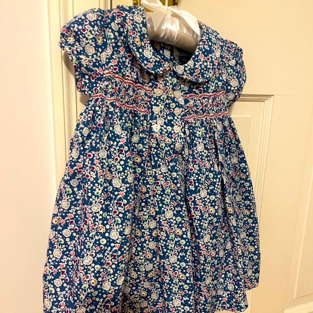 Liberty Print Baby Dress